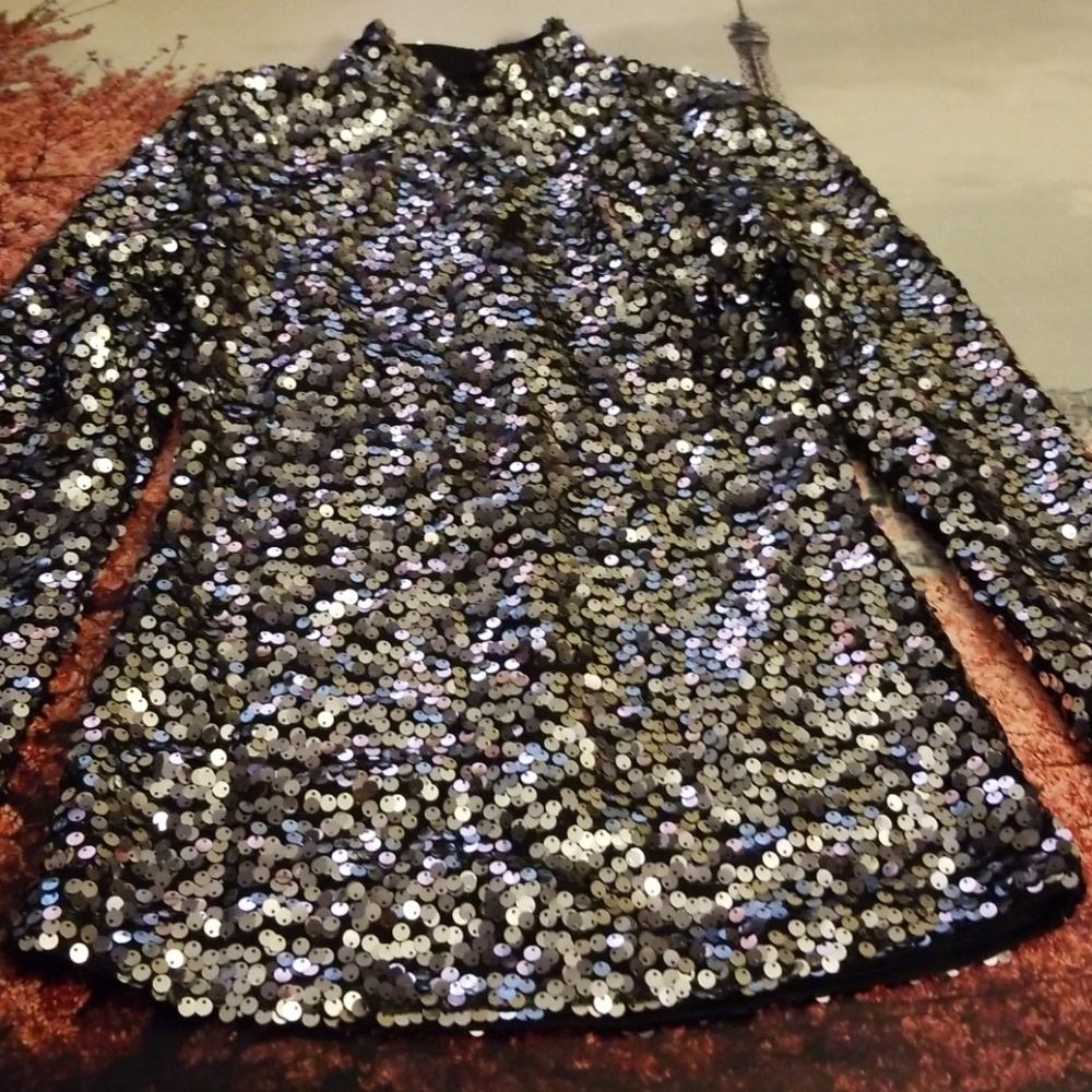 Rare sequins top NWOT